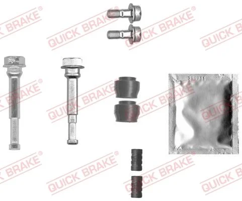 Kreipiančiųjų movų rinkinys, stabdžių apkaba QUICK BRAKE 113-1433X
