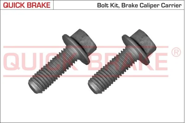 Varžtas, stabdžių apkaba QUICK BRAKE 11558XC