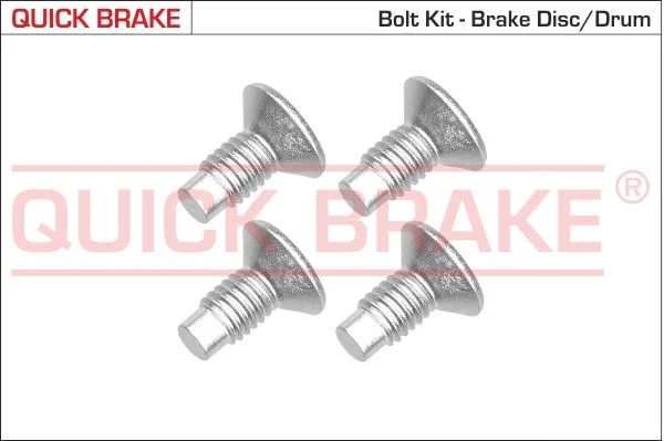Varžtų komplektas, stabdžių diskas QUICK BRAKE 11663K