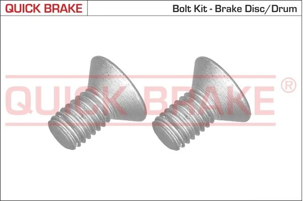 Varžtų komplektas, stabdžių diskas QUICK BRAKE 11669K