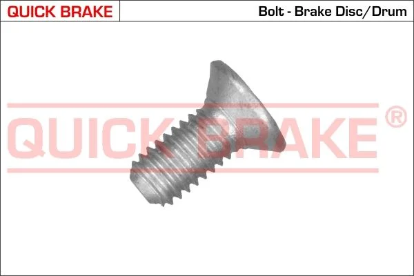 Varžtas, stabdžių diskas QUICK BRAKE 11671