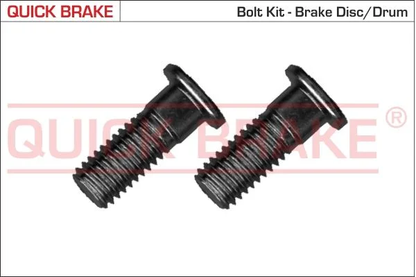 Varžtų komplektas, stabdžių diskas QUICK BRAKE 11675K