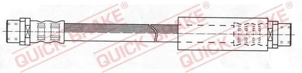 Brzdová hadica QUICK BRAKE 22.307