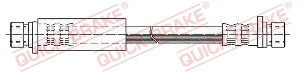 Brzdová hadica QUICK BRAKE 22.312