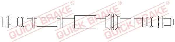 Brzdová hadica QUICK BRAKE 32.837