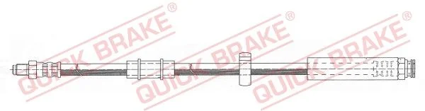 Brzdová hadica QUICK BRAKE 32.961