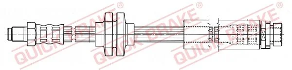 Brake Hose QUICK BRAKE 35.902