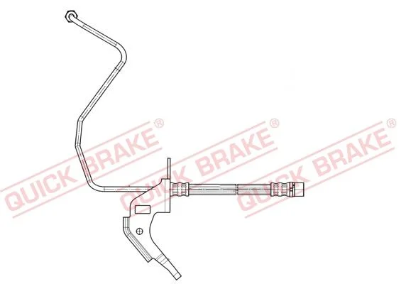 Brake Hose QUICK BRAKE 35.913