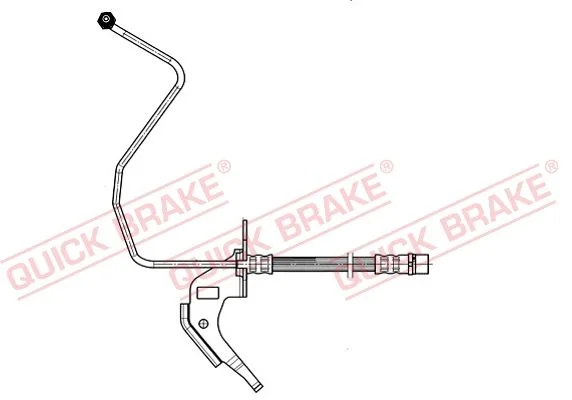 Brake Hose QUICK BRAKE 35.914