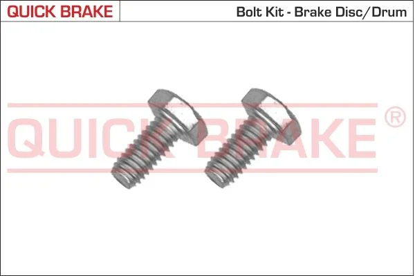 Varžtų komplektas, stabdžių diskas QUICK BRAKE 4904K