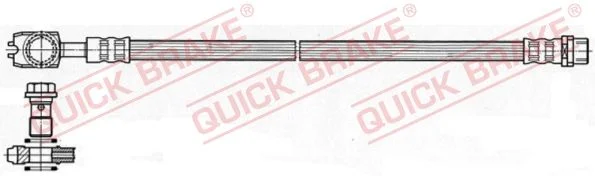 Stabdžių žarnelė QUICK BRAKE 50.048X