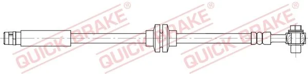 Brake Hose QUICK BRAKE 50.206X