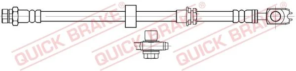 Brake Hose QUICK BRAKE 50.718X