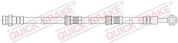 Brzdová hadica QUICK BRAKE 58.828