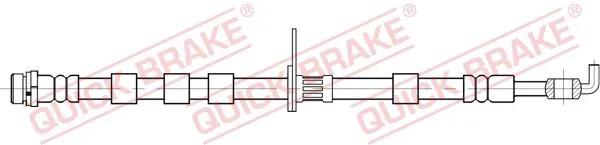 Brzdová hadica QUICK BRAKE 58.896