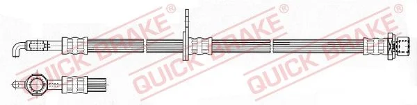 Brzdová hadica QUICK BRAKE 59.964