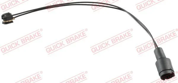 Įspėjimo kontaktas, stabdžių trinkelių susidėvėjimas QUICK BRAKE WS 0104 A