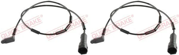 Warning Contact, brake pad wear QUICK BRAKE WS 0119 A
