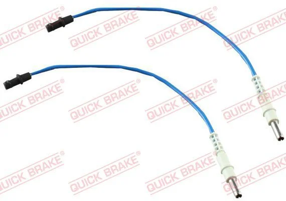 Warning Contact, brake pad wear QUICK BRAKE WS 0206 A