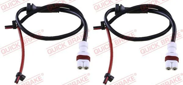 Warning Contact, brake pad wear QUICK BRAKE WS 0348 A