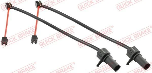 Výstražná kontrolka, opotrebenie brzdových doštičiek QUICK BRAKE WS 0373 A
