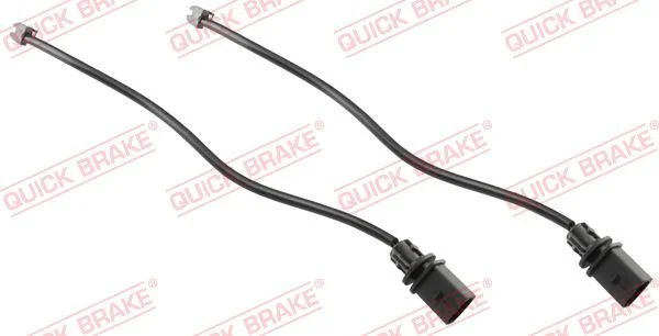 Výstražná kontrolka, opotrebenie brzdových doštičiek QUICK BRAKE WS 0400 A