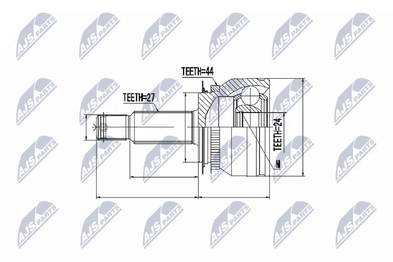 Joint Kit, drive shaft NTY NPZ-KA-305