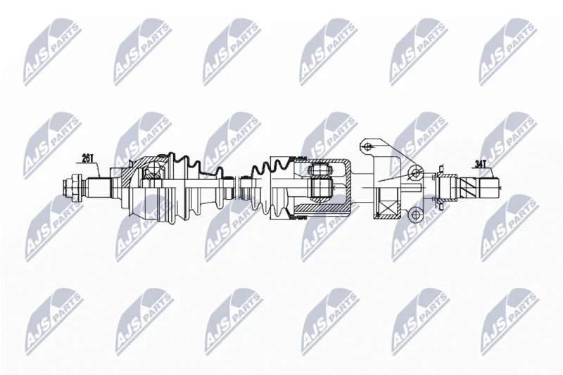 Drive Shaft NTY NPW-BM-021