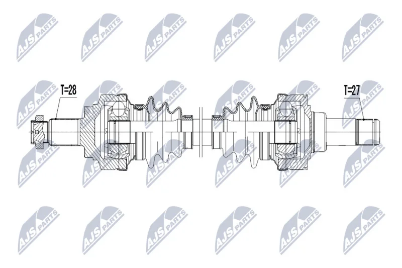 Drive Shaft NTY NPW-BM-047
