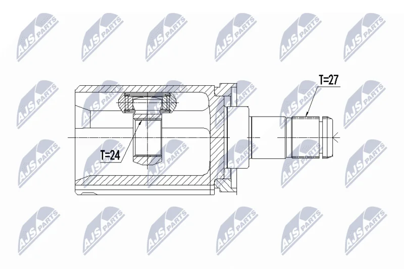 Joint Kit, drive shaft NTY NPW-BM-061