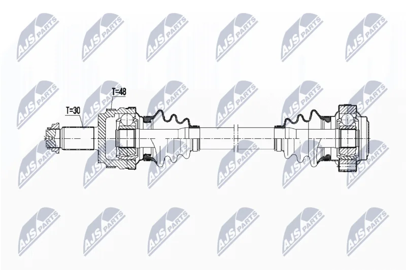 Hnací hriadeľ NTY NPW-BM-107