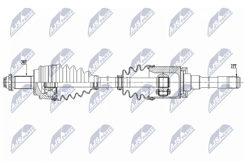 Drive Shaft NTY NPW-BM-152