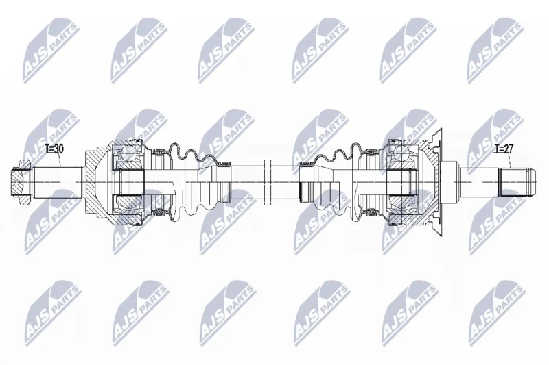 Hnací hriadeľ NTY NPW-BM-159