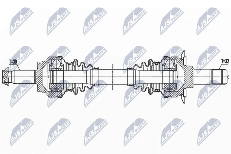 Drive Shaft NTY NPW-BM-162
