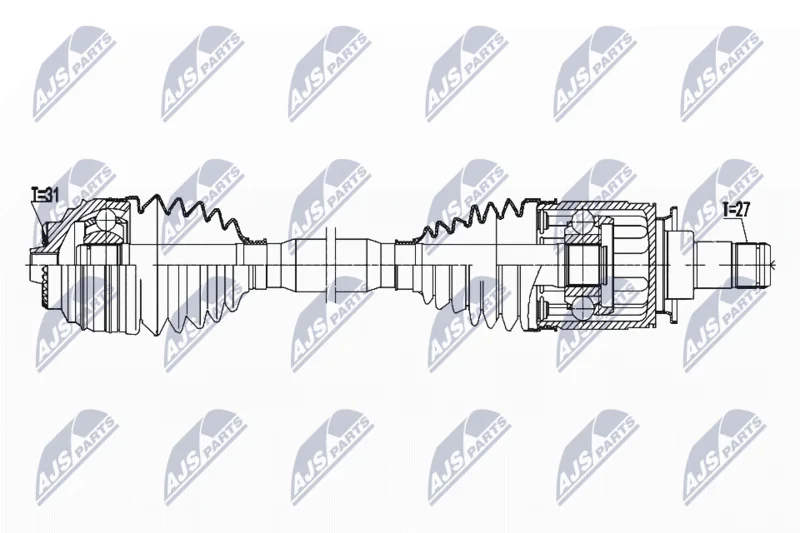 Drive Shaft NTY NPW-BM-182