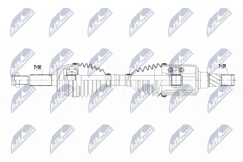 Drive Shaft NTY NPW-CH-074