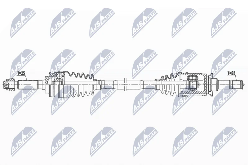 Drive Shaft NTY NPW-CH-092