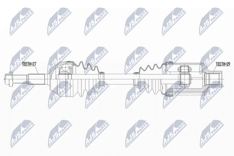 Drive Shaft NTY NPW-CH-102