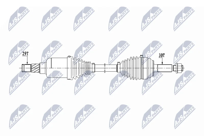 Drive Shaft NTY NPW-CH-118
