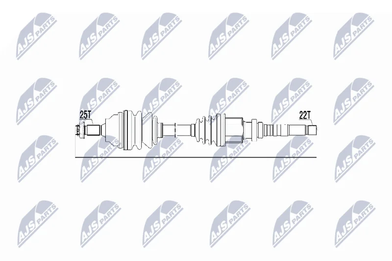 Hnací hriadeľ NTY NPW-CT-019