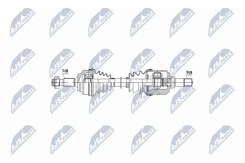 Hnací hriadeľ NTY NPW-CT-051