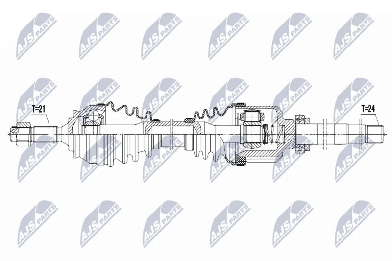Drive Shaft NTY NPW-CT-057