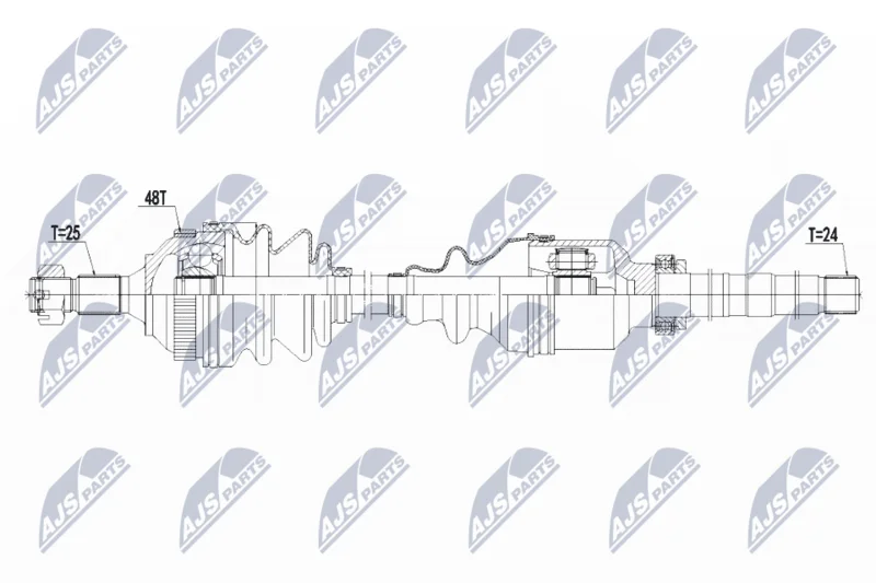 Drive Shaft NTY NPW-CT-059