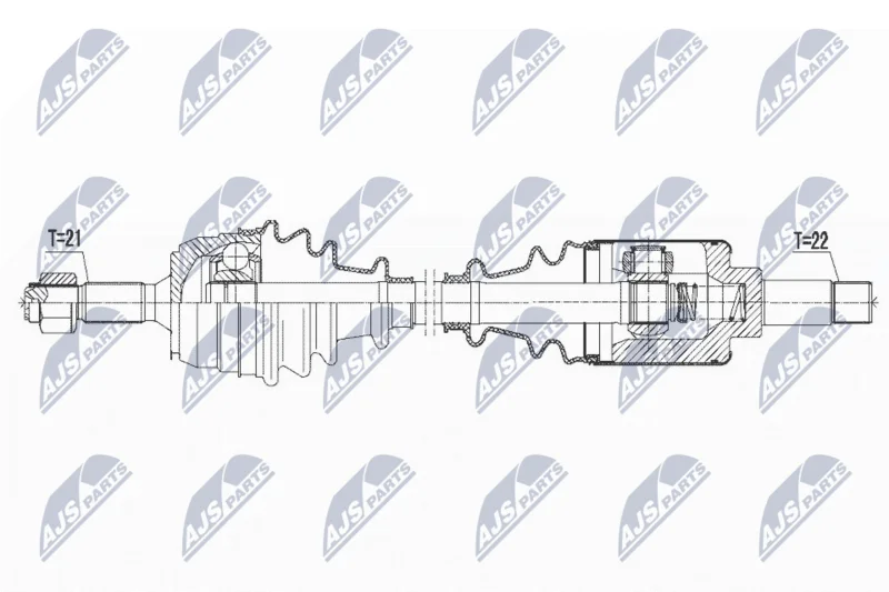 Drive Shaft NTY NPW-CT-065