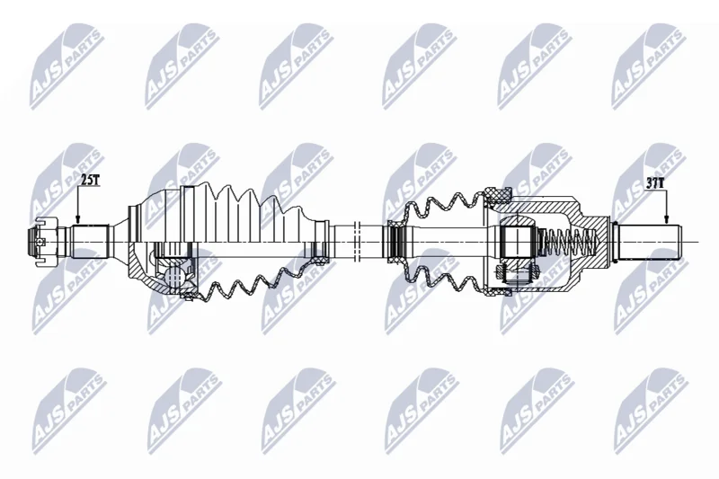 Hnací hriadeľ NTY NPW-CT-077