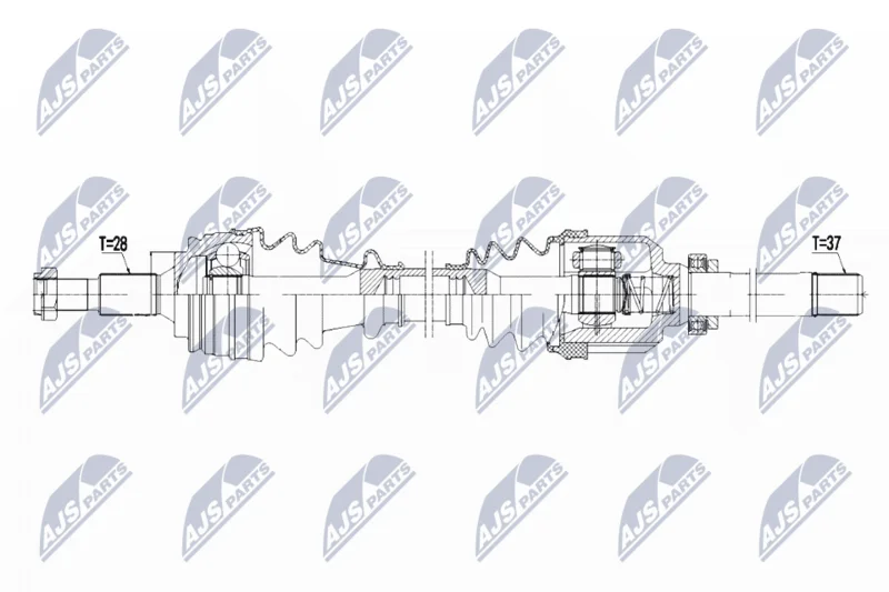 Drive Shaft NTY NPW-CT-097