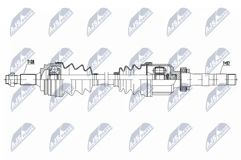 Drive Shaft NTY NPW-CT-123