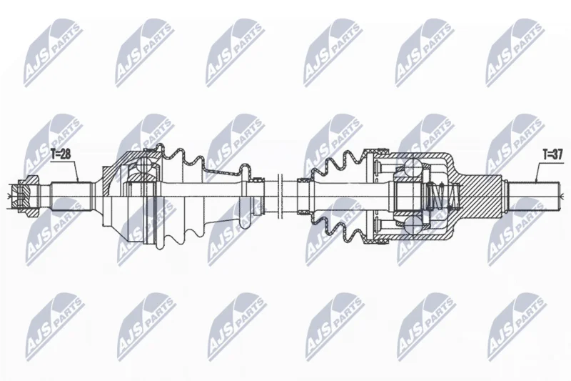 Hnací hriadeľ NTY NPW-CT-133