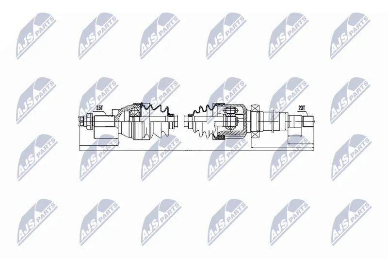 Drive Shaft NTY NPW-FR-030
