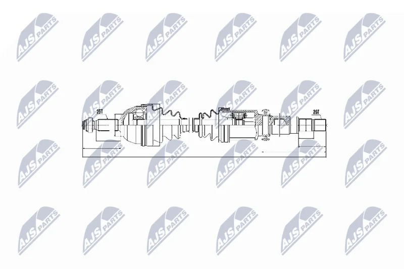 Drive Shaft NTY NPW-FR-056